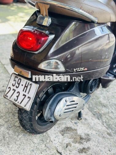 Piaggio Vespa LX 125CC IE Nâu 2012