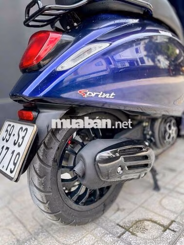 Vespa Sprint 150 ABS 2020 Xanh Ánh Tím Chính Chủ