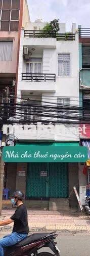 CHO THUÊ NHÀ MẶT TIỀN TRƯỜNG CHINH. 1 TRỆT 2 LẦU, SÂN THƯỢNG. CÓ 5PN
