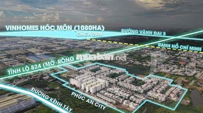 CHO THUÊ NHÀ PHỐ NGUYÊN CĂN KẾ BÊN VINHOMES HÓC MÔN