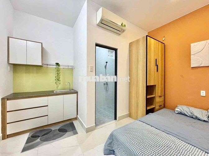 phòng trọ mới xây full nội thất gần lotte Nguyễn Văn Lượng