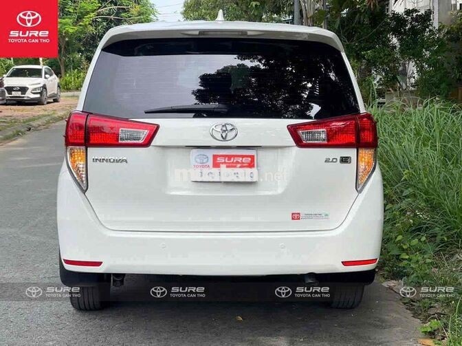 Toyota Innova E 2020 Trắng Số sàn 127.000 km
