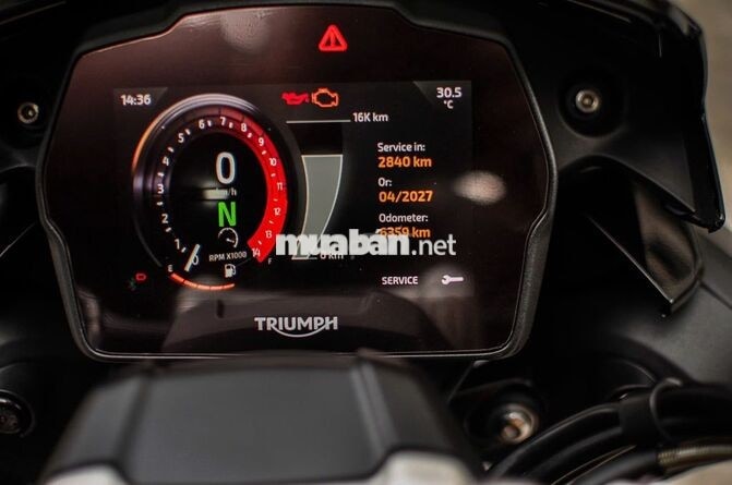Triumph SpeedTriple 1200Rs 2023 Cam 6.000 Km