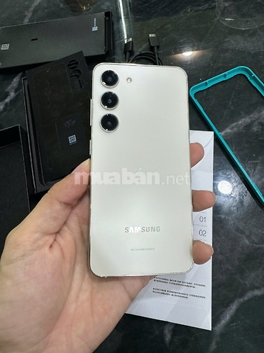 SAMSUNG S23 8G/128GB FULLBOX MÀU TRẮNG