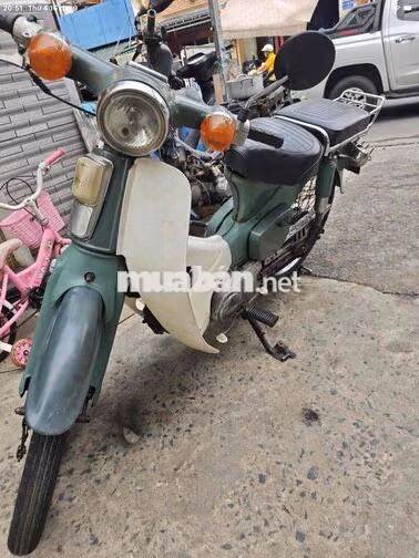 Honda Cub 50c nhật màu Xanh không cần bằng lái
