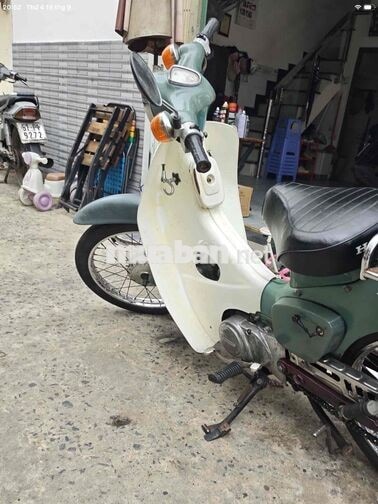 Honda Cub 50c nhật màu Xanh không cần bằng lái