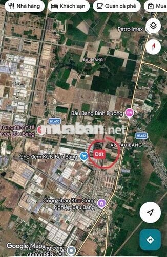 Cắt lỗ 1 nửa bán lô đất sát KCN Bàu Bàng