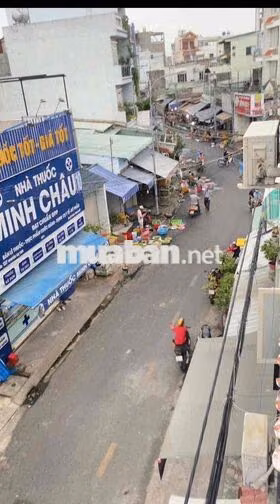 Bán Nhà MT Sổ Chung,3m50x10,3lầu,3tỷ180tr,MT Nguyễn Thị Thơi.Tphcm