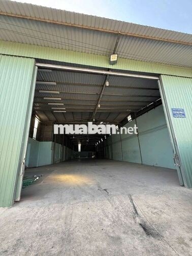 Cho thuê 550m2 Xưởng Bình Chuẩn có trang bị pccc vách tường Giá 25 tr
