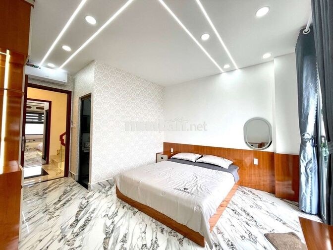 🏠NHÀ MỚI- KHÓA SỐ- Full Nội Thất-55M2 - Xe Hơi- P. Tân Thới Nhất- Q12.