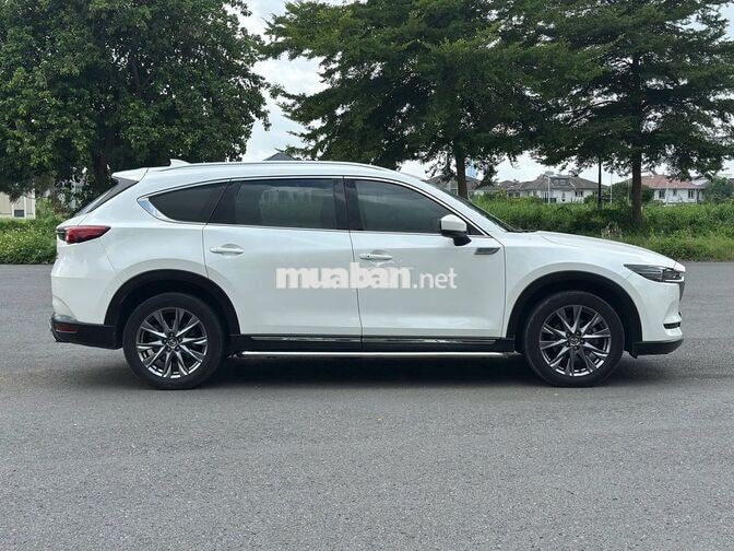 Mazda CX8 Premium 2020 Trắng đẹp nhà dùng