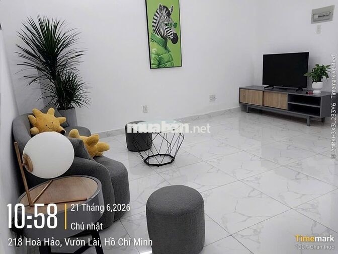 Trung tâm Quận 10 Cao ốc Ngô Gia Tự 54m2 (2PN 1WC) tầng Giữa