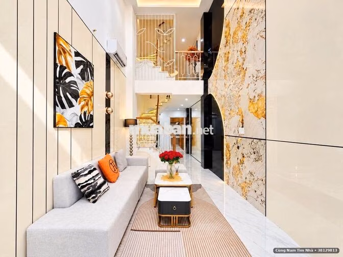 NHÀ MỚI 42M² – 4 TẦNG – 4PN, NỞ HẬU – HẺM LÝ THƯỜNG KIỆT, GÒ VẤP
