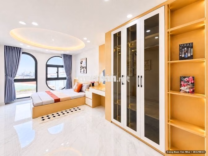 NHÀ MỚI 42M² – 4 TẦNG – 4PN, NỞ HẬU – HẺM LÝ THƯỜNG KIỆT, GÒ VẤP