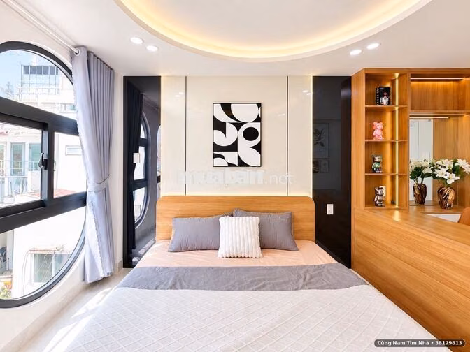 NHÀ MỚI 42M² – 4 TẦNG – 4PN, NỞ HẬU – HẺM LÝ THƯỜNG KIỆT, GÒ VẤP