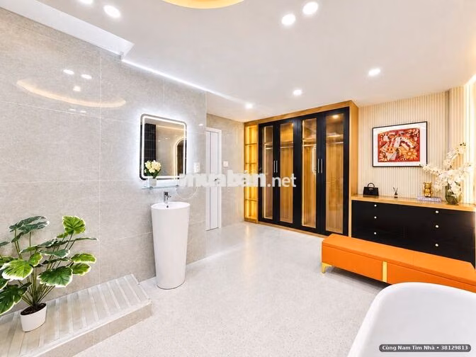 NHÀ MỚI 42M² – 4 TẦNG – 4PN, NỞ HẬU – HẺM LÝ THƯỜNG KIỆT, GÒ VẤP