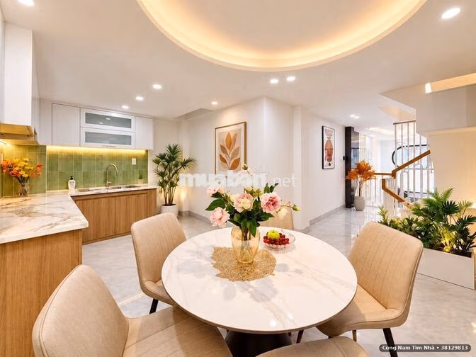 NHÀ MỚI 42M² – 4 TẦNG – 4PN, NỞ HẬU – HẺM LÝ THƯỜNG KIỆT, GÒ VẤP