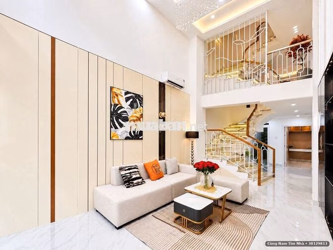 NHÀ MỚI 42M² – 4 TẦNG – 4PN, NỞ HẬU – HẺM LÝ THƯỜNG KIỆT, GÒ VẤP