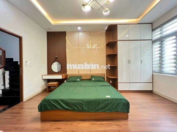 Hẻm Xe Hơi -7t.ỷ9 - 5 Tầng - 45m2 đất -Bình Thạnh