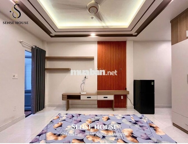 STUDIO BAN CÔNG TÁCH BẾP - FULL NỘI THẤT - CHỈ TÍNH ĐIỆN - CÁCH VHU 8P