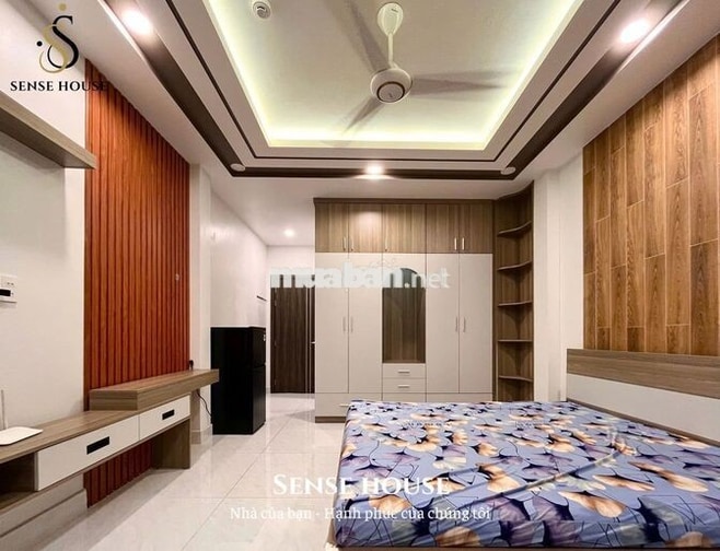 STUDIO BAN CÔNG TÁCH BẾP - FULL NỘI THẤT - CHỈ TÍNH ĐIỆN - CÁCH VHU 8P