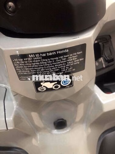 Honda Vario 160 ABS 2023 Xám xi măng