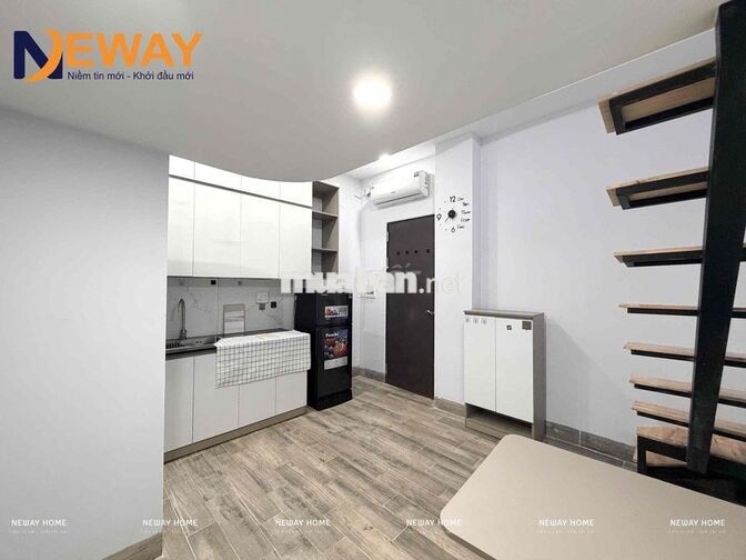 CĂN HỘ GIÁ RẺ MỚI XÂY - CÓ THANG MÁY - MÁY LẠNH - NGAY NGÃ 4 GÒ MÂY