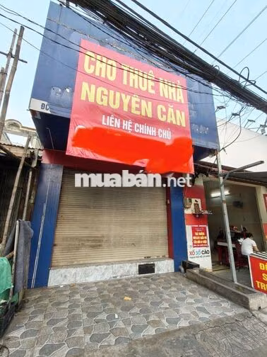 CHO THUÊ NHÀ MẶT TIỀN QUỐC LỘ 50, QUẬN 8 – GẦN TẠ QUANG BỬU – 3,5x10M