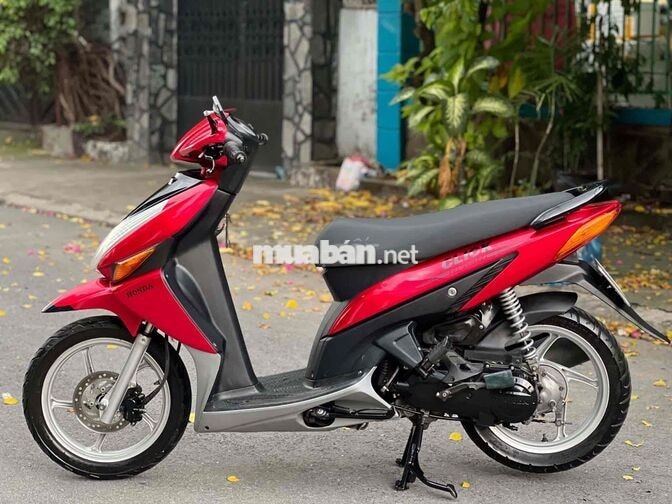 Honda Click 2008 Đỏ đen mới len ken mới 90 %