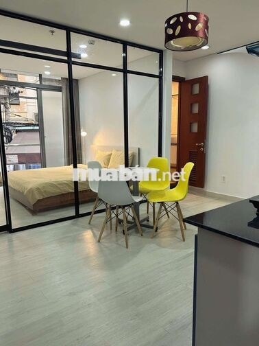Cho thuê căn hộ 1PN 40m2 ban công - Võ Thị Sáu Quận 1, Gần