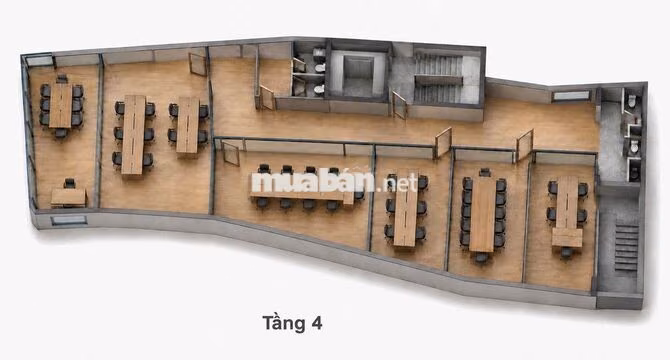 VĂN PHÒNG CHO THUÊ NGAY TRUNG TÂM SÀI GÒN SET UP THEO YÊU CẦU 