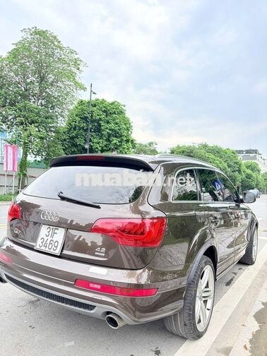Audi Q7 3.0TDI Nâu Da lộn 180000 km