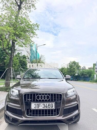 Audi Q7 3.0TDI Nâu Da lộn 180000 km