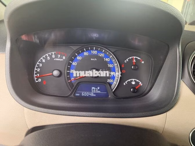 Hyundai i10 sedan 2021 Số sàn 60.000km Đỏ