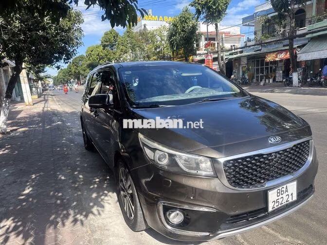 Kia Sedona 2016 Full Dầu Nâu 184.000 km