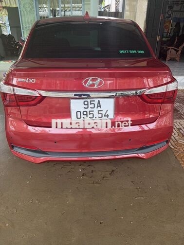 Hyundai i10 sedan 2021 Số sàn 60.000km Đỏ
