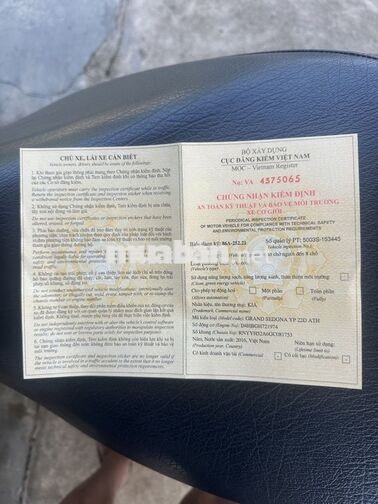 Kia Sedona 2016 Full Dầu Nâu 184.000 km