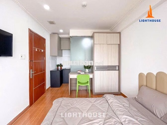 STUDIO BAN CÔNG NGAY KHU K300 FULL NT AN NINH GẦN HỌC VIỆN HÀNG KHÔNG 