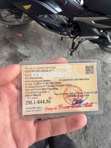 Honda Winner X Đen Vàng Đồng 30609 km