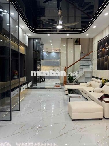 NHÀ 4T 5PN MỚI ĐẸP FULL NT HXH NGAY QUANG TRUNG GÒ VẤP CHỈ 8TỶ2 TL
