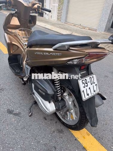 Honda Air Blade 125 2016 Vàng đồng Bs Thành Phố