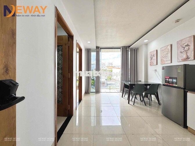 2 Phòng Ngủ - 50m2 -Ban Công -Thang Máy -Khu Bảy Hiền- Full Nội Thất