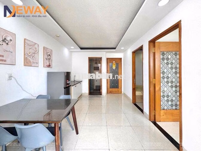 2 Phòng Ngủ - 50m2 -Ban Công -Thang Máy -Khu Bảy Hiền- Full Nội Thất
