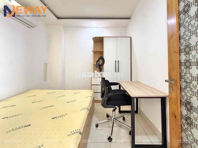 2 Phòng Ngủ - 50m2 -Ban Công -Thang Máy -Khu Bảy Hiền- Full Nội Thất