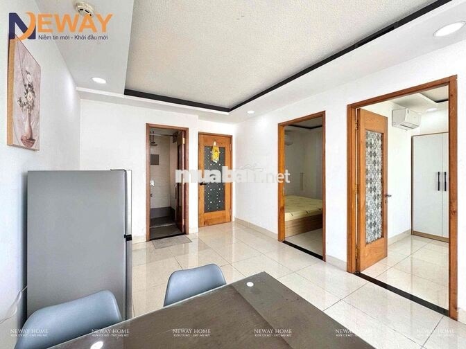 2 Phòng Ngủ - 50m2 -Ban Công -Thang Máy -Khu Bảy Hiền- Full Nội Thất