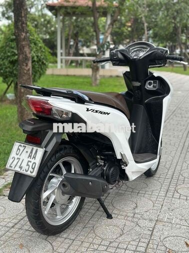 Honda Vision Trắng bs 67 - Góp nợ xấu