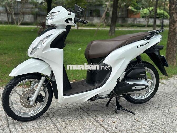 Honda Vision Trắng bs 67 - Góp nợ xấu
