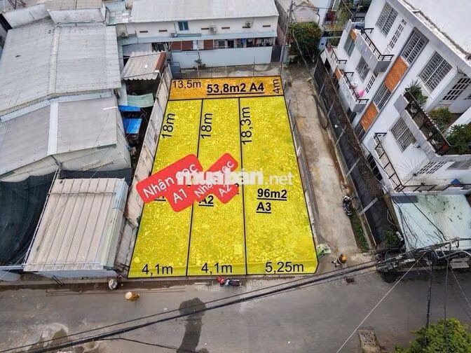CHỈ NHỈNH 6 ĐỒNG ĐẤT 2 MẶT TIỀN KINH DOANH – 96M² – NGANG 5,25M
