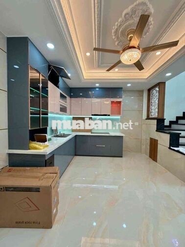NHÀ 5 TẦNG BÌNH TÂN – HẺM 6M THÔNG – XE HƠI NGỦ TRONG NHÀ 