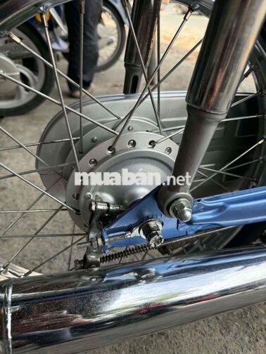 Honda Cub 82/50 Xanh Trắng -Vô xác cam hơn 40tr